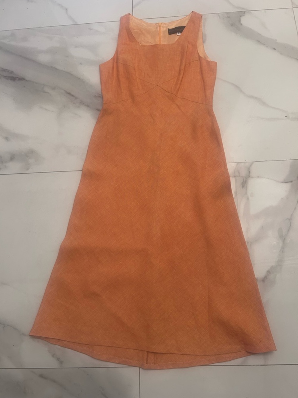 Kelly Graham vintage Linen A Line Dress